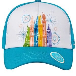Disney D23 - Fantasyland World Castles - Baseball Cap for Adults - Dad Hat - NWT